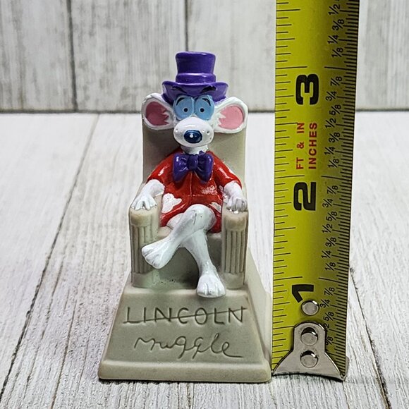 Vintage Burger King Kids Club Toy Lincoln Muggle Rat 1992 Capitol Critters - Picture 6 of 7